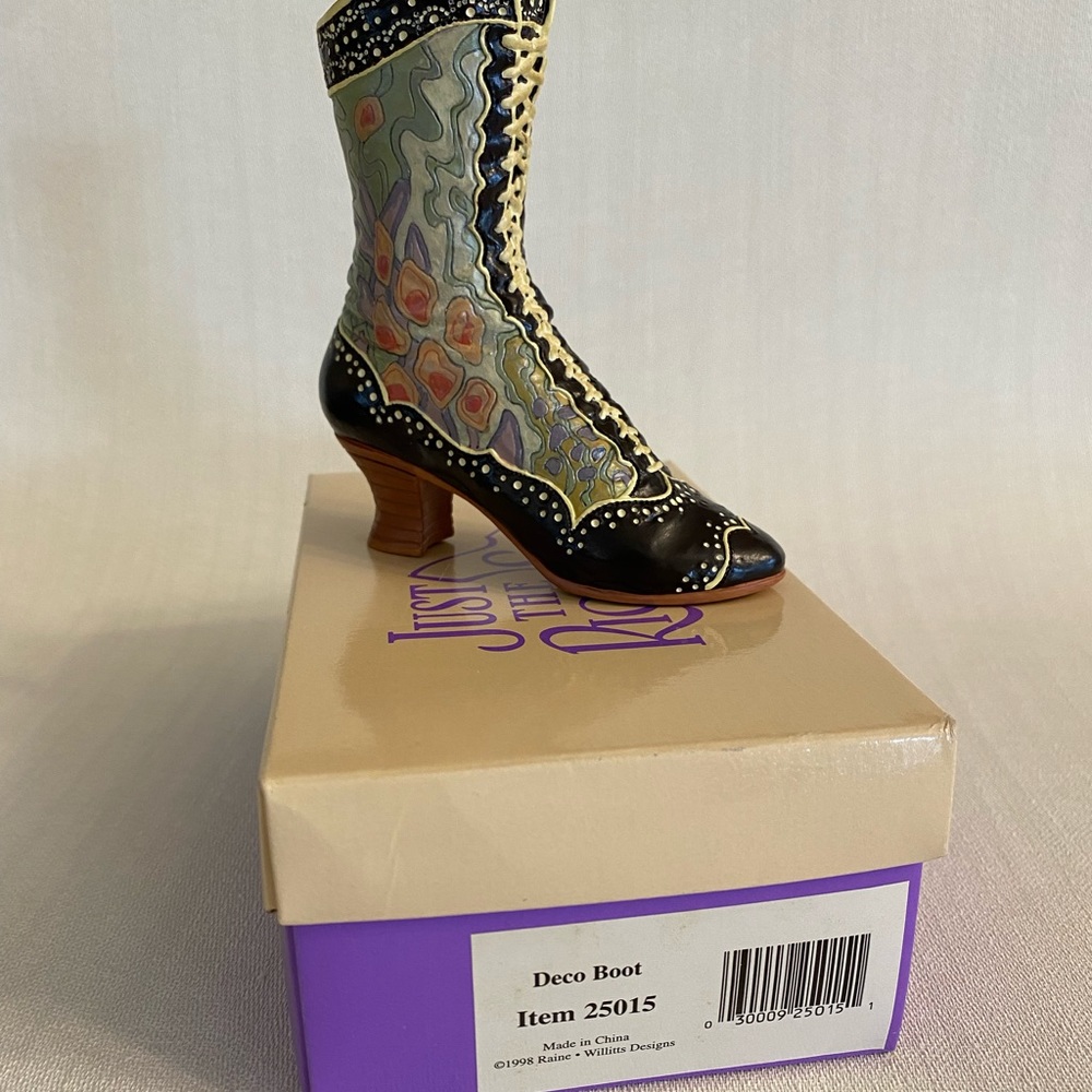 Just The Right Shoe Deco Boot Item 25015 - Picture 6 of 6